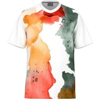 Camiseta Head Tospin Naranja Print  Offer + Cheap