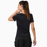 T-Shirt JHayber Cut Out Preto Mulher  Oferta + Barato