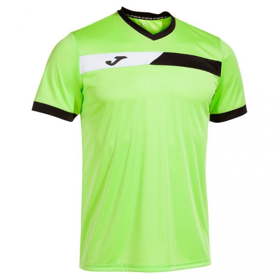 Joma Court Lima Nero Bianco Maglietta  Offerta + Economico