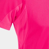 T-Shirt Joma Ranking Rose Fluor Noir  Offre - Pas cher