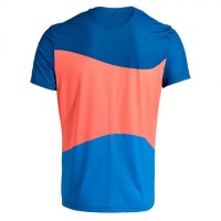 T-Shirt Joma Torneo Bleu Corail  Offre - Pas cher