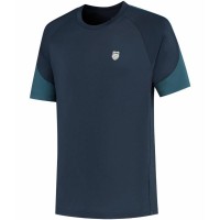 Camiseta Kswiss Hypercourt Mesh Crew 3 Peacoat Indian Teal  Offer + Cheap