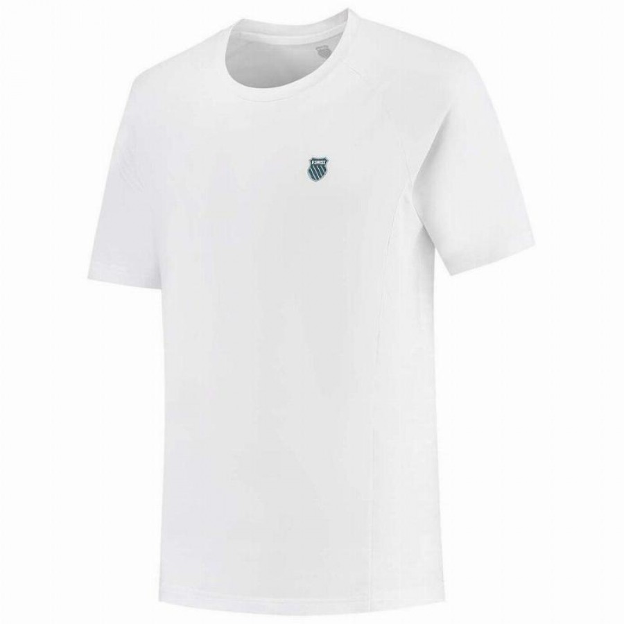 Camiseta Kswiss Hypercourt Print Crew 4 Blanco  Offer + Cheap