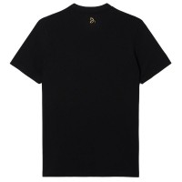 Camiseta Lacoste Novak Djokovic Ultra Dry Negro