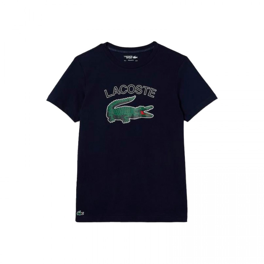 Lacoste Sport Navy Blue T-shirt  Offre - Pas cher