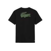 Lacoste Sport Graphic Black Green T-Shirt