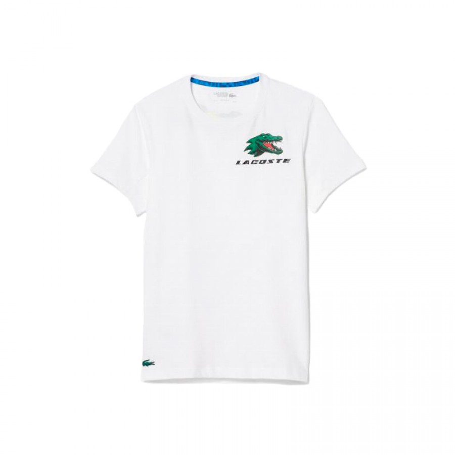 Lacoste Sport Tennis T-shirt Branco  Oferta + Barato