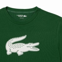 Camiseta Lacoste Sport Verde Branco  Oferta + Barato