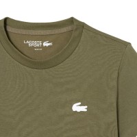 Camiseta Lacoste Sport Verde Kaki Mujer