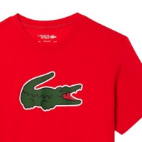 Lacoste Ultra Dry Red T-Shirt  Offer + Cheap