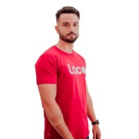 Camiseta Loco Esencia Burgundy Blanco  Oferta + Barato