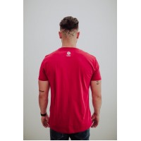 Camiseta Loco Esencia Burgundy Blanco  Oferta + Barato