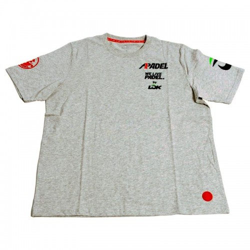 Camiseta Lok A1 Padel Bridger Gris Melange