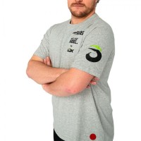 T-shirt Lok A1 Padel Bridger Gris Chiné