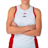 Lok A1 Padel Elk White Red Women''s T-Shirt  Offer + Cheap