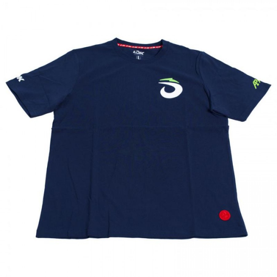 Camiseta Feminina Lok A1 Padel Glacier Azul Marinho  Oferta + Barato