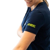 Camiseta Feminina Lok A1 Padel Glacier Azul Marinho  Oferta + Barato