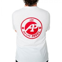 T-shirt Lok A1 Padel Glacier Blanc