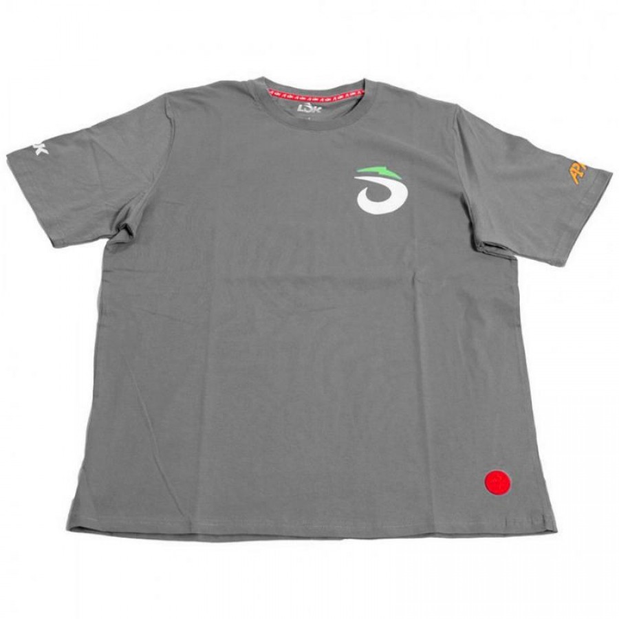 Camiseta Lok A1 Padel Glacier Gris Mujer