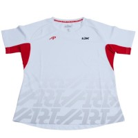 Camiseta Lok A1 Padel Stanish Blanco Mujer  Oferta + Barato
