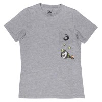 Lok The Juggler Grey Women''s T-Shirt  Offer + Cheap