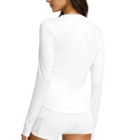Camiseta Manga Larga Wilson All Day Blanco Mujer  Oferta + Barato