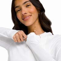 Camiseta Manga Larga Wilson All Day Blanco Mujer  Oferta + Barato