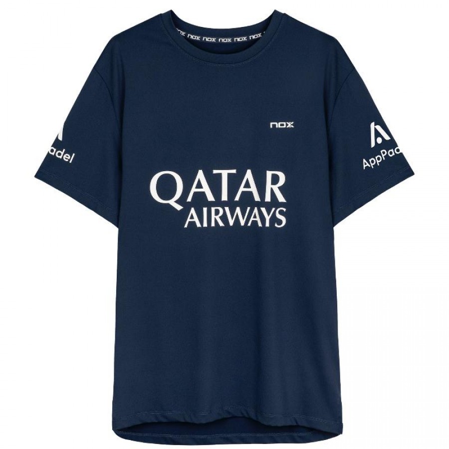 Camiseta Nox Agustin Tapia Sponsors AT10 Azul Oscuro 2024  Oferta + Barato