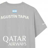 T-shirt Nox Agustin Tapia Sponsors AT10 Gray 2024  Offer + Cheap
