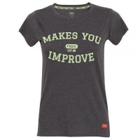 Camiseta Nox Basic Gris Mujer  Oferta + Barato