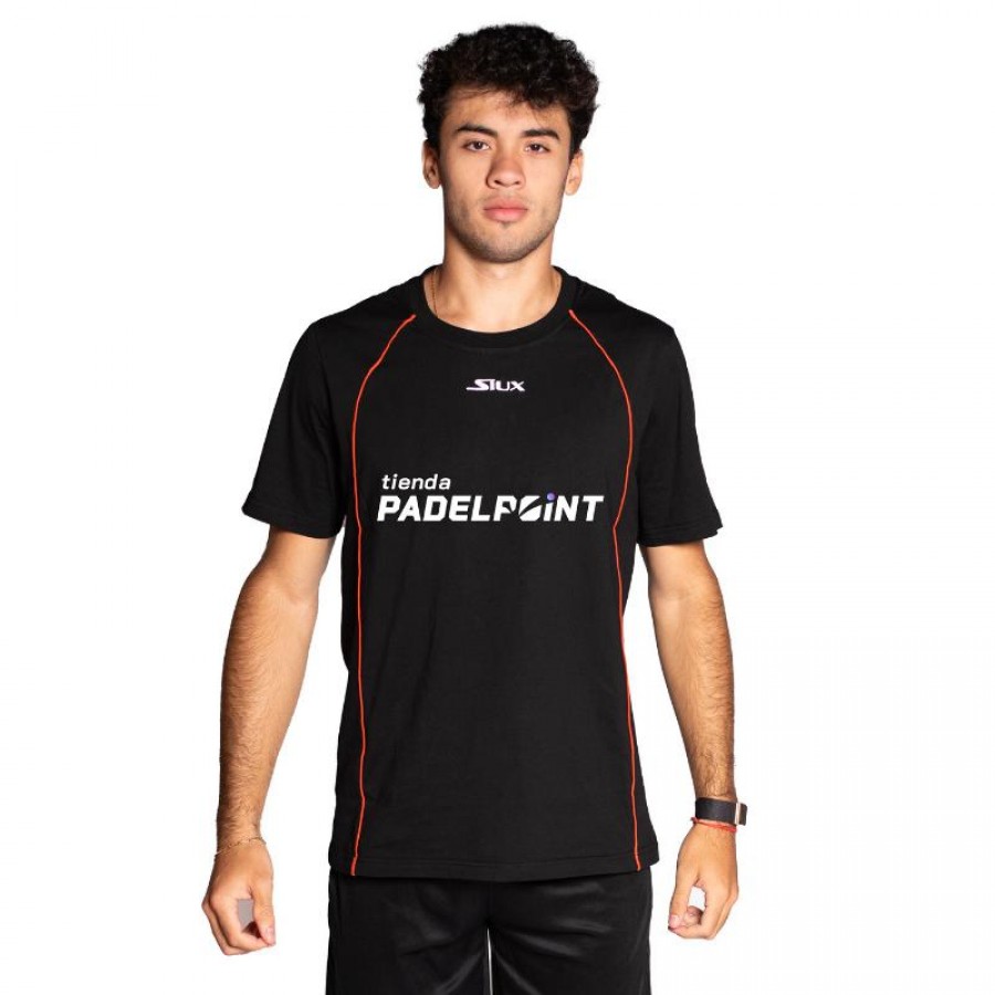 Camiseta Siux Leo Augsburger Fenix Negro Naranja  Oferta + Barato