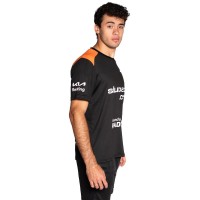 Camiseta Siux Leo Augsburger Fenix Oficial Negro Naranja  Oferta + Barato
