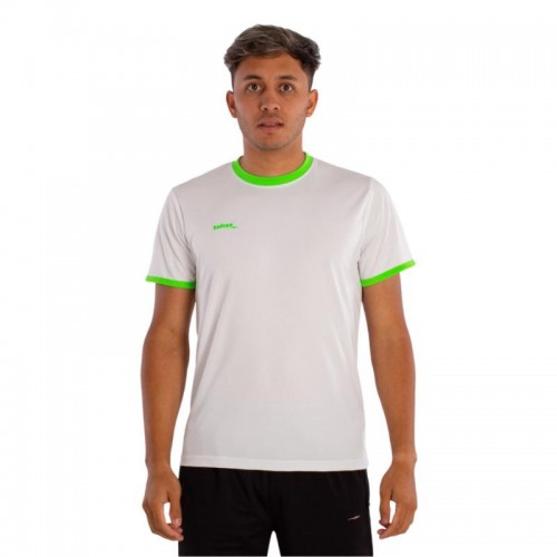 Camiseta Softee Galaxy Blanco Verde Fluor