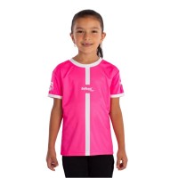 T-shirt junior Softee Tipex Fuchsia Fluor Blanc  Offre - Pas cher