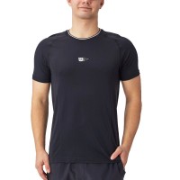 Camiseta Wilson Bela Seamless Crew Negro  Offer + Cheap