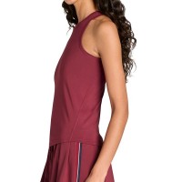 T-shirt féminin rouge foncé Wilson Fieldhouse