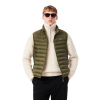 Chaleco Lacoste Puffer Verde Kaki