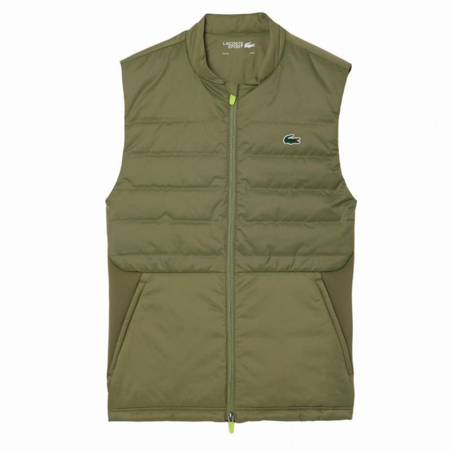 Chaleco Pe Lacoste Sport Verde  Oferta + Barato