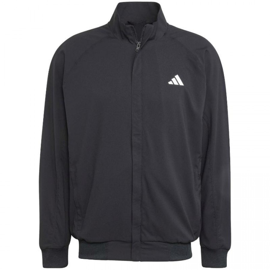Jaqueta Adidas Walk On Black  Oferta + Barato