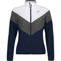 Head Club 22 Navy Blue White Women''s Jacket