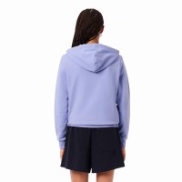 Lacoste Sport Cotton Jacket Blue Violet Women