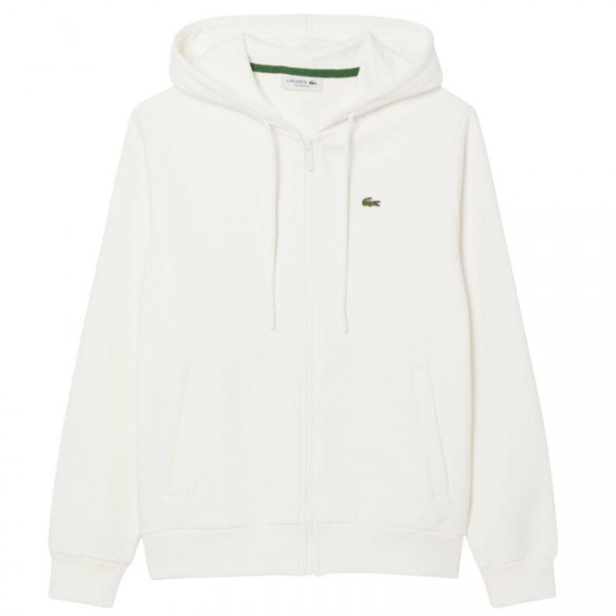 Lacoste Sport Cotton White Women''s Jacket