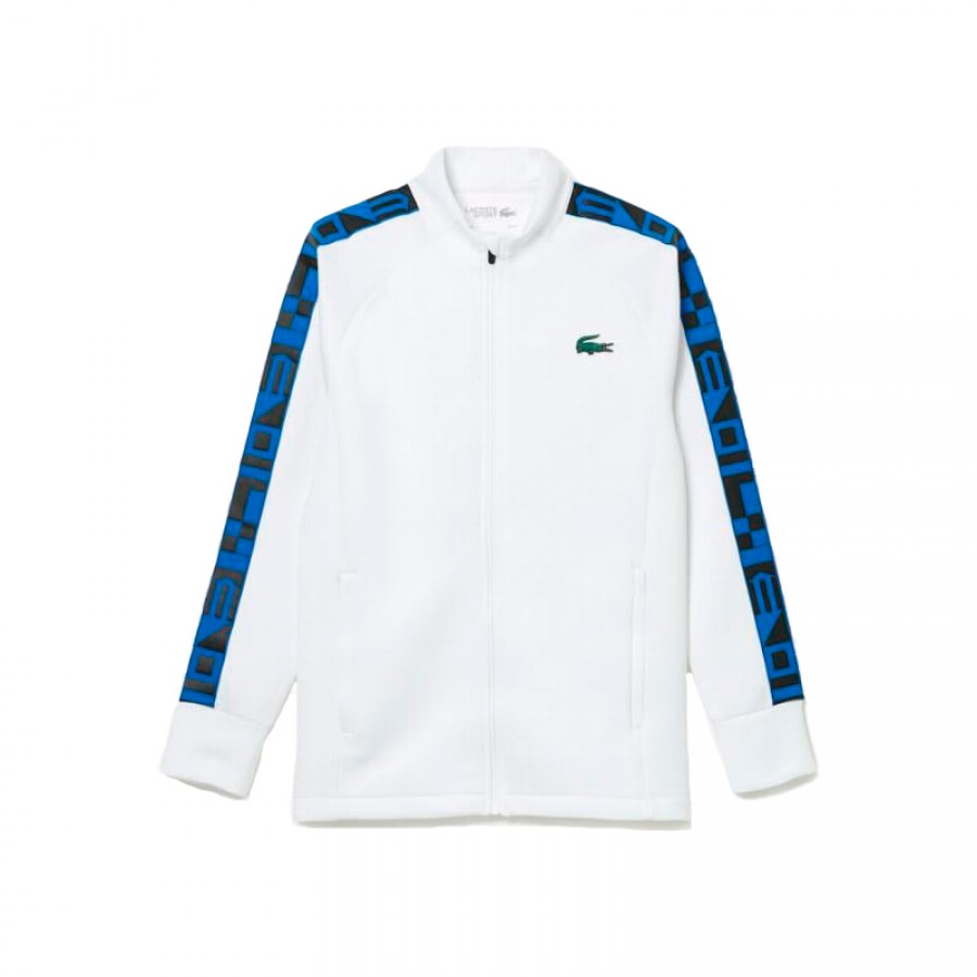 Jaqueta Esportiva Lacoste Branca  Oferta + Barato