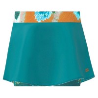 Falda Bidi Badu Melbourne Printed Wavy Petroleo Naranja  Offer + Cheap