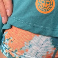 Falda Bidi Badu Melbourne Printed Wavy Petroleo Naranja  Offer + Cheap