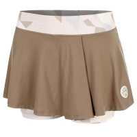 Falda Bidi Badu Paris Printed Wavy Marron Beige Junior  Offer + Cheap
