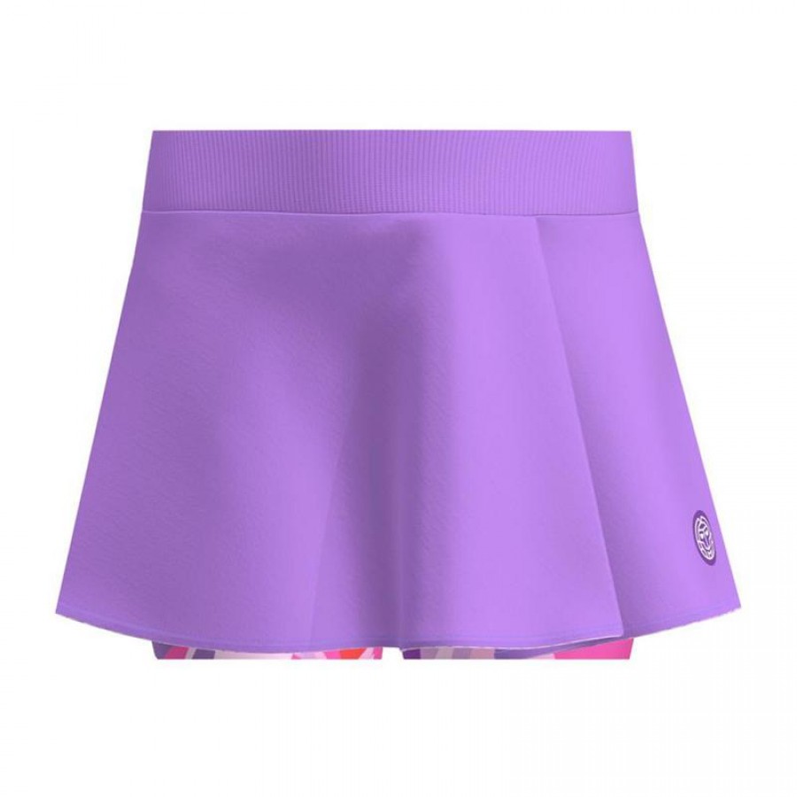 Falda Bidi Badu Spike Printed Wavy Lila Junior  Offer + Cheap