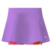 Falda Bidi Badu Spike Printed Wavy Lila Rosa  Oferta + Barato