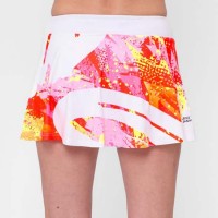 Falda Bidi Badu Wild Arts Printed Wavy Blanco Mix  Offer + Cheap