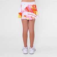 Falda Bidi Badu Wild Arts Printed Wavy Blanco Mix Junior  Offer + Cheap